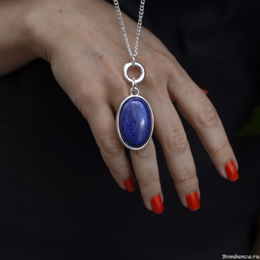 Колье Fiore Luna, NATURAL LAPIS
